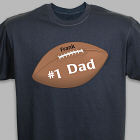 Personalized Football Fan T-shirt